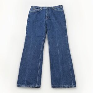 VTG Levis 517 Jeans‎ Mens 36x30 (Fits 35x29) Blue Denim Bootcut Orange Tab USA